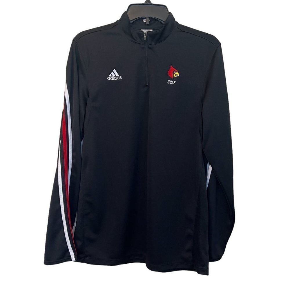 Adidas UofL Golf Mode Performance Pullover Womens‎ Size Large